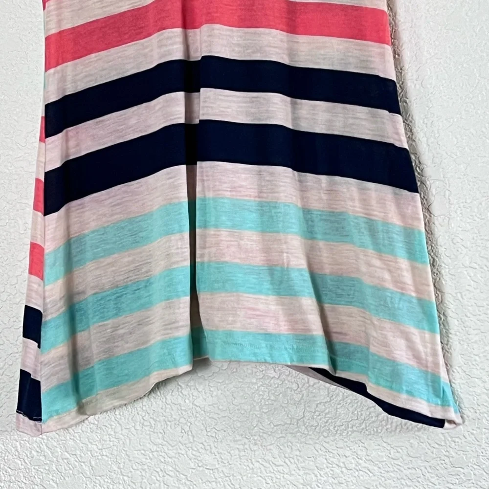 Lavish Maternity | Striped burnout tank top loose fit size small - Picture 2 of 7